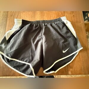 Nike Black and White Athletic Shorts